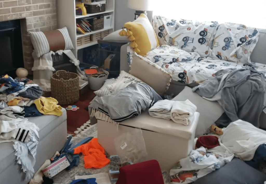 Cluttered Rental Property