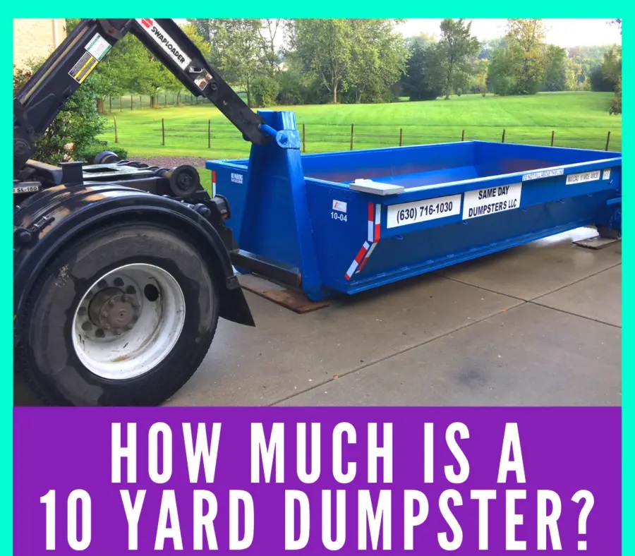 Cost 10-Yard Dumpsters